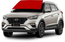 Hyundai Santa Fe тонировка лобового стекла